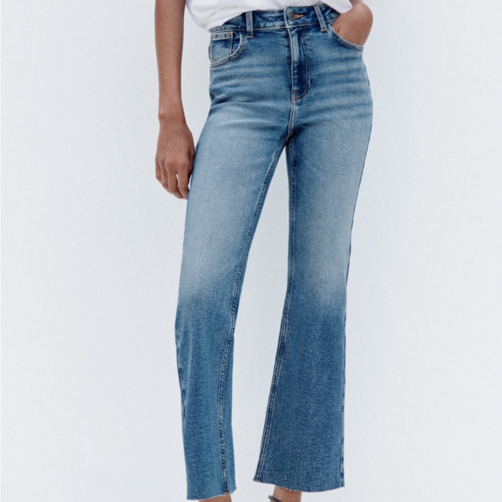 Zara Mini Flare Jeans